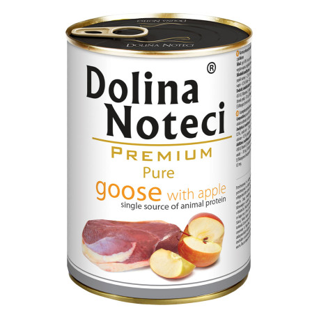 Dolina Noteci Premium Pure Goose With Apple Консерви для собак при алергії з качкою та яблуками