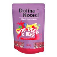 Dolina Noteci Superfood Roe Deer & Beef Консерви для собак з козулею та яловичиною павуч