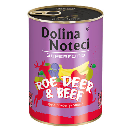 Dolina Noteci Superfood Roe Deer & Beef Консервы для собак с косулей и говядиной