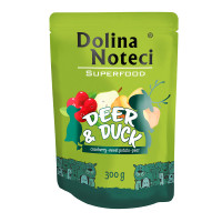 Dolina Noteci Superfood Deer & Duck Консерви для собак з олениною та качею павуч