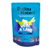 Dolina Noteci Superfood Veal & Lamb Консервы для собак с телятиной и ягненком пауч