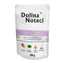 Dolina Noteci Premium For Small Breeds Консерви для дорослих собак дрібних порід з кроликом, квасолею та коричневим рисом пауч