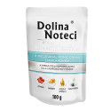 Dolina Noteci Premium For Small Breeds Консерви для дорослих собак дрібних порід з телятиною, помідорами та локшиною пауч