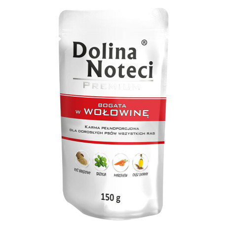 Dolina Noteci Premium Beef Консерви для собак з яловичиною пауч