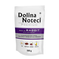 Dolina Noteci Premium Rabbit With Cranberry Консервы для собак с кроликом и клюквой пауч