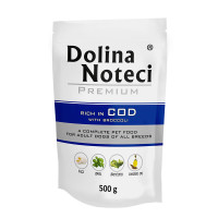 Dolina Noteci Premium Cod With Broccoli Консерви для собак з тріскою та броколі пауч