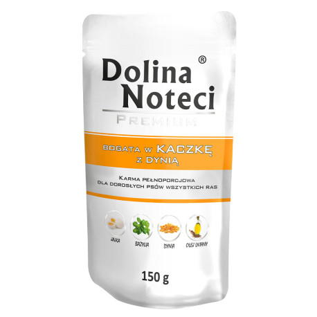 Dolina Noteci Premium Duck With Pumpkin Консерви для собак з качкою та гарбузом пауч