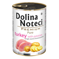 Dolina Noteci Premium Pure Turkey With Potatoes Консервы для собак при аллергии с индейкой и картофелем