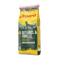 Josera Geflügel & Forelle Беззерновой сухой корм для взрослых собак с птицей и форелью