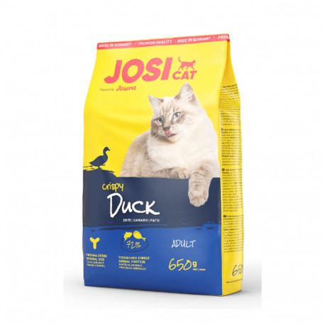Josera JosiCat Crispy Duck Сухий корм для дорослих кішок з качкою та рибою