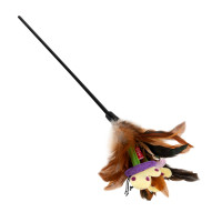 GiGwi Teaser Игрушка для кошек Дразнилка с перьями