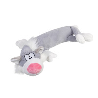 GiGwi Plush Іграшка для собак Кіт з пищалкою