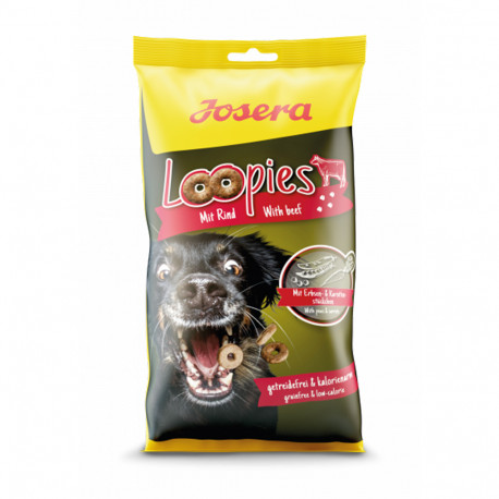 Josera Loopies with Beef Лакомство для собак с говядиной 