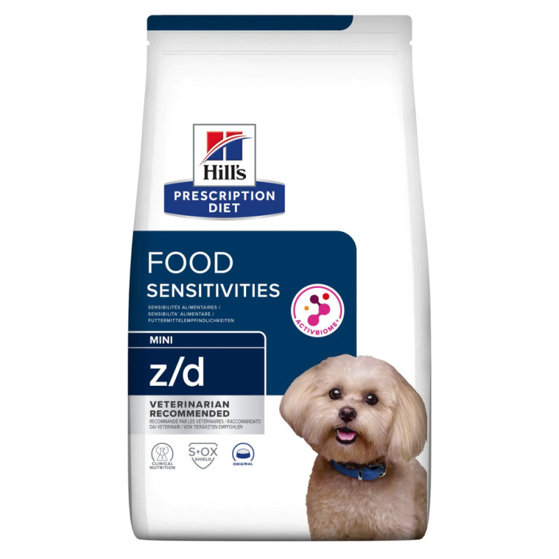 Hills Prescription Diet Canine z d Mini Food Sensitivities