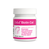 Dolfos Dolvit Biotin Cat Долфос Біотин Вітамінно-мінеральний комплекс з біотином для здоров'я шкіри та вовни кішок