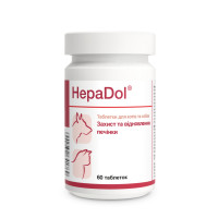Dolfos HepaDol Долфос Гепадол Вітамінно-мінеральний комплекс для захисту та відновлення печінки для собак та кішок