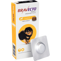 Bravecto Бравекто Таблетки от блох и клещей для собак весом от 2 до 4,5 кг