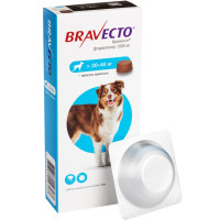 Bravecto Бравекто Таблетки от блох и клещей для собак весом от 20 до 40 кг
