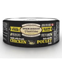 Oven-Baked Tradition Grain Free Chicken Беззерновые консервы для кошек паштет с курицей