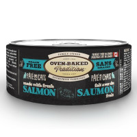 Oven-Baked Tradition Grain Free Salmon Беззерновые консервы для кошек паштет с лососем