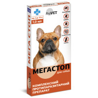 ProVET Мега Стоп Комплексний антипаразитарний препарат для собак від 4 до 10 кг