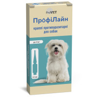 ProVET ПрофіЛайн Краплі від бліх та кліщів для собак до 4 кг