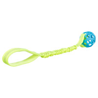 Trixie Игрушка мяч на веревке с амортизатором для собак