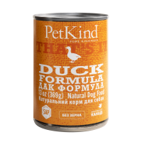PetKind Duck Formula Беззерновые консервы для собак с уткой