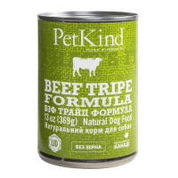 PetKind Beef Tripe Formula Беззерновые консервы для собак с говядиной и рубцом