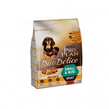 Pro Plan Duo Delice Small & Mini Adult Сухой корм для взрослых собак мелких пород с говядиной