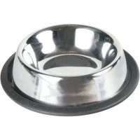 Trixie Stainless Steel Bowl Металева миска для котів та собак неслизька
