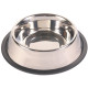 Trixie Stainless Steel Bowl Металева миска для котів та собак неслизька