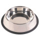 Trixie Stainless Steel Bowl Металлическая миска для кошек и собак нескользящая 