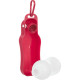 Trixie Bottle With Bowl Пластиковая дорожая поилка