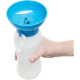 Trixie Bottle With Drinking Bowl Пластикова дорожня напувалка з мискою