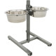 Trixie Dog Bar Stainless Steel Металеві миски на підставці