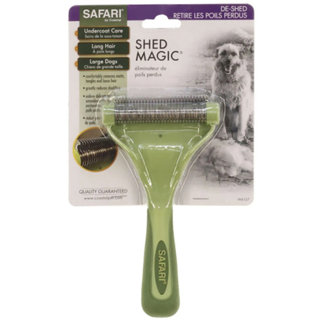 Safari Shed Magic Инструмент для удаления линяющей шерсти и колтунов у собак