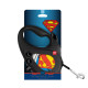Collar WAUDOG Roulette Leash Повідець-рулетка для собак з малюнком Супермен Герой