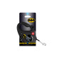 Collar WAUDOG Roulette Leash Повідець-рулетка для собак з малюнком Бетмен Чорний