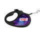 Collar WAUDOG Roulette Leash Повідець-рулетка для собак з малюнком NASA21