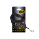 Collar WAUDOG Roulette Leash Повідець-рулетка для собак з малюнком Бетмен Візерунок