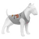 Collar Waudog Clothes Майка для собак "Конотопські магічні війська" сітка сірий