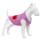 Collar Waudog Clothes Майка для собак "Калина" сітка рожева