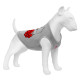 Collar Waudog Clothes Майка для собак "Калина" сітка сірий