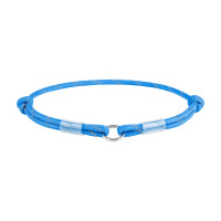 Collar Waudog Smart ID Шнурок для адресника світловідбиваючий синій