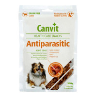 Canvit Antiparasitic Напіввологі ласощі для профілактики проблем з кишечником у собак