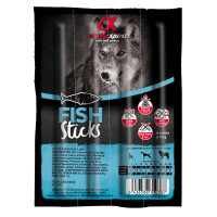 Alpha Spirit DOG Sticks Fish Полувлажное лакомство для собак палочки с рыбой