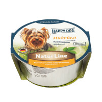 Happy Dog Schale NaturLine Truthahn Консерви для дорослих собак з індичкою