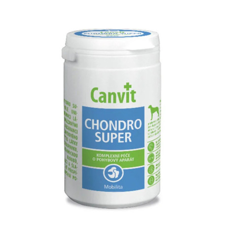 Canvit Chondro Super Dog Пищевая витаминная добавка для регенерации суставов и улучшение подвижности у собак