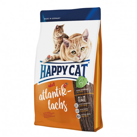 Happy Cat Adult Atlantik-Lachs Сухой корм для взрослых кошек с лососем